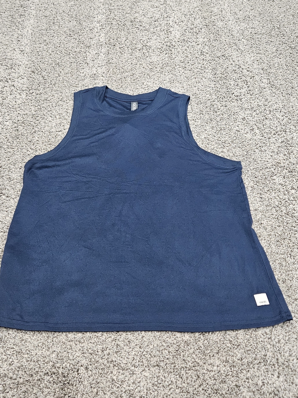 Vuori Navy Women’s Sleeveless Tank Top